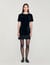 Mini velvet dress