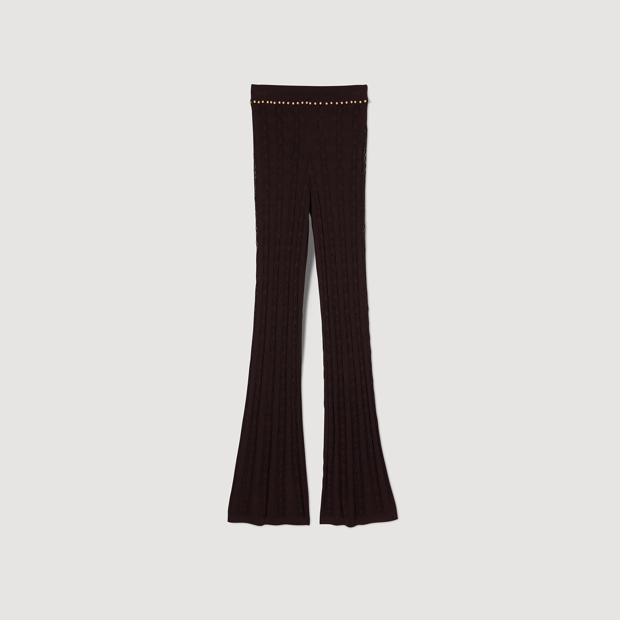 Knit trousers