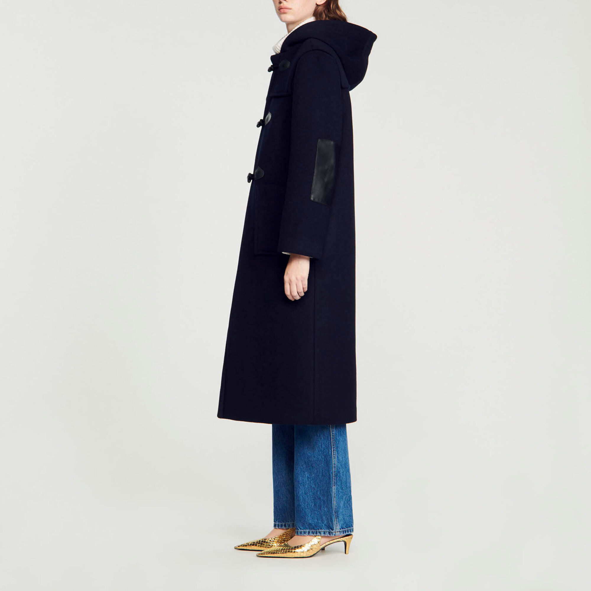 Long duffle coat