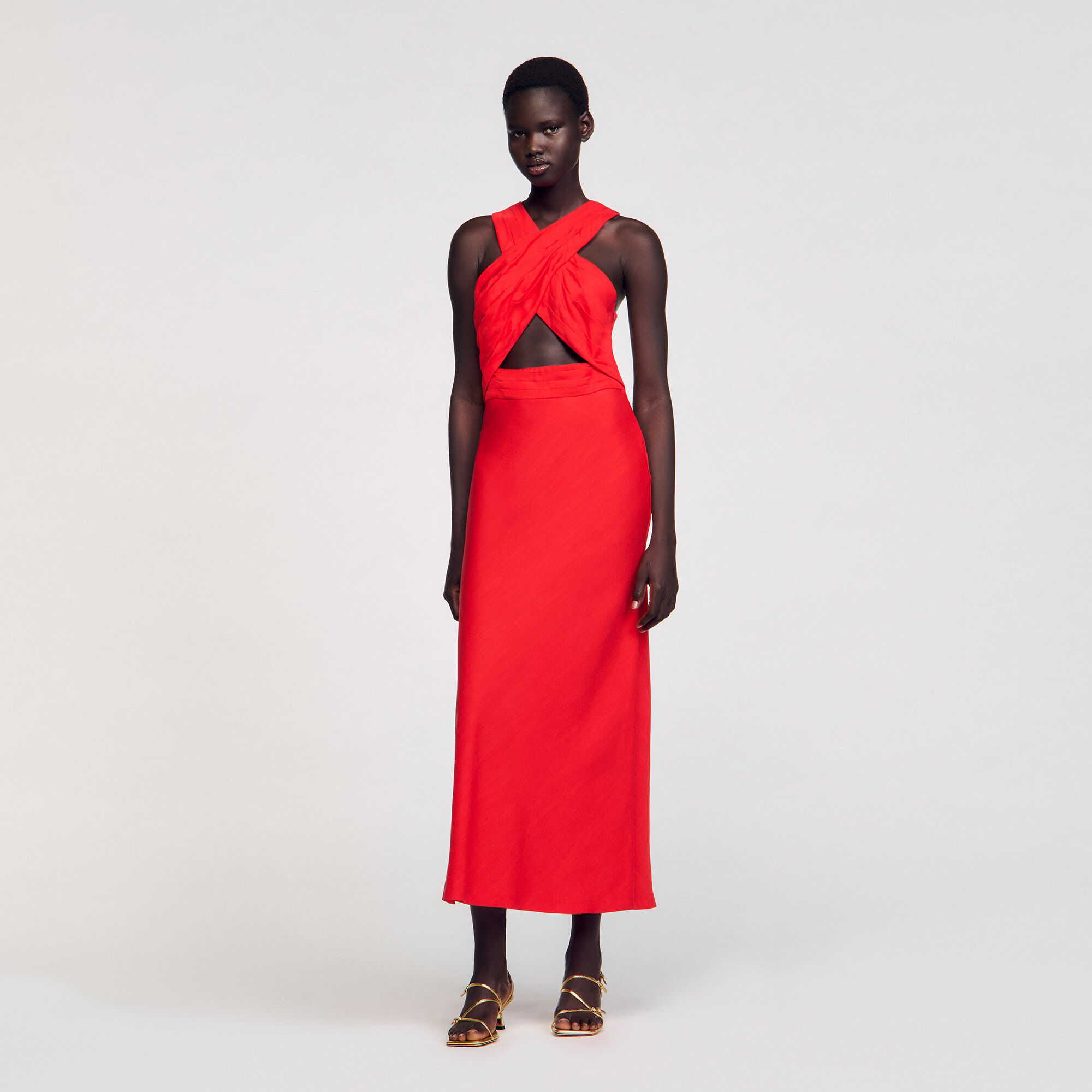 定価約5万円 新品 Sandro ワンピース パリ 36 Special Occasion | Women | Sandro-paris.com