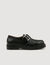 Glazed leather loafers