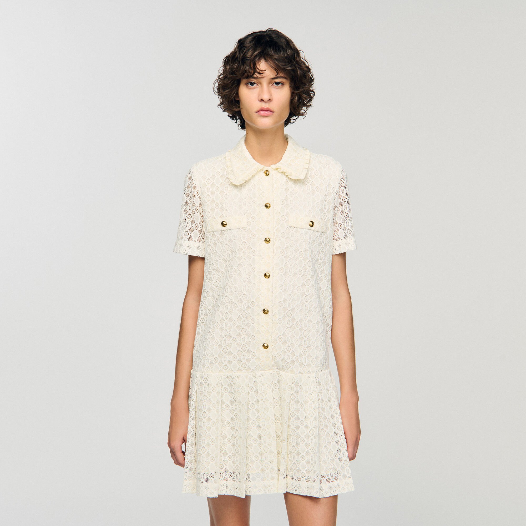 Mini lace dress
