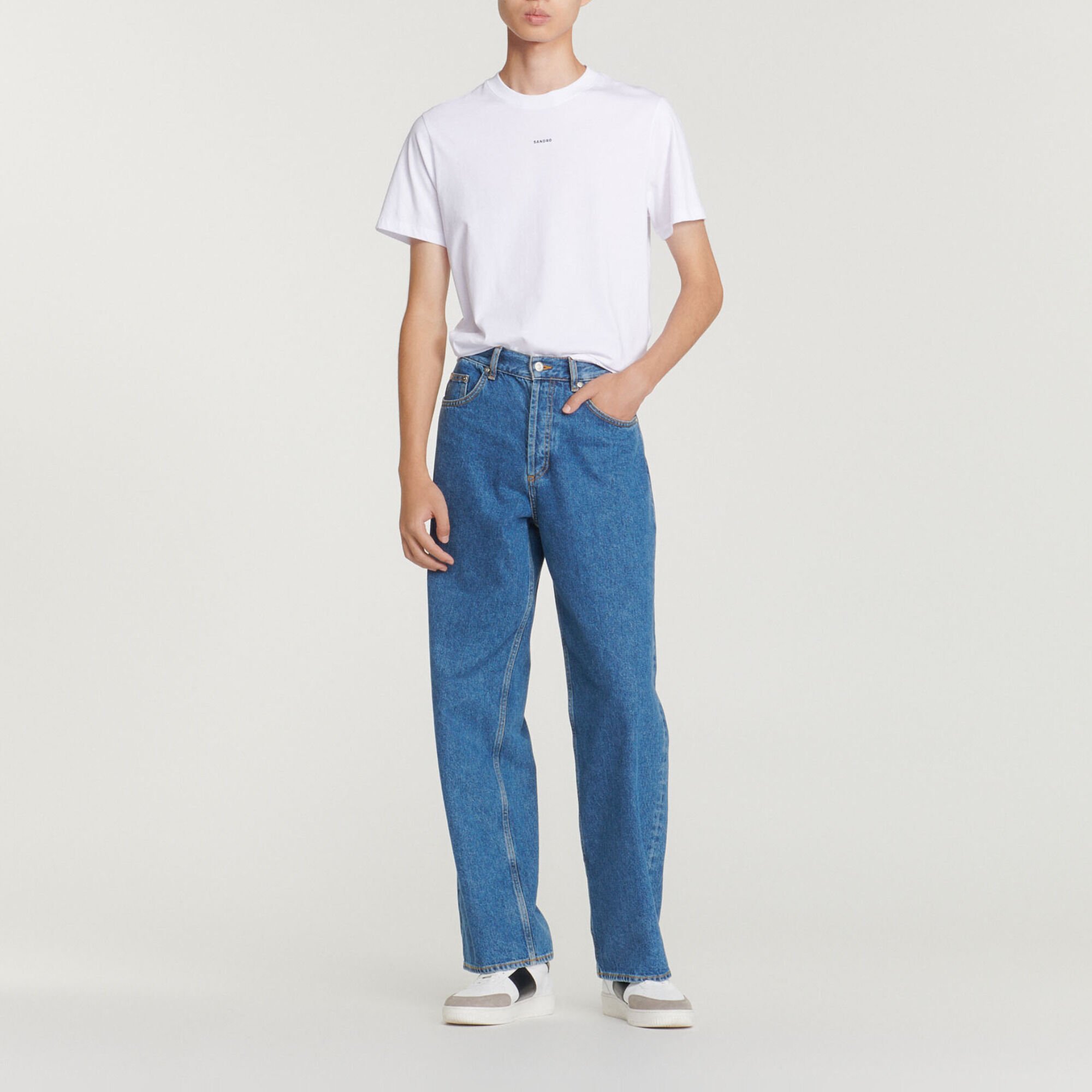 Sandro embroidered T-shirt