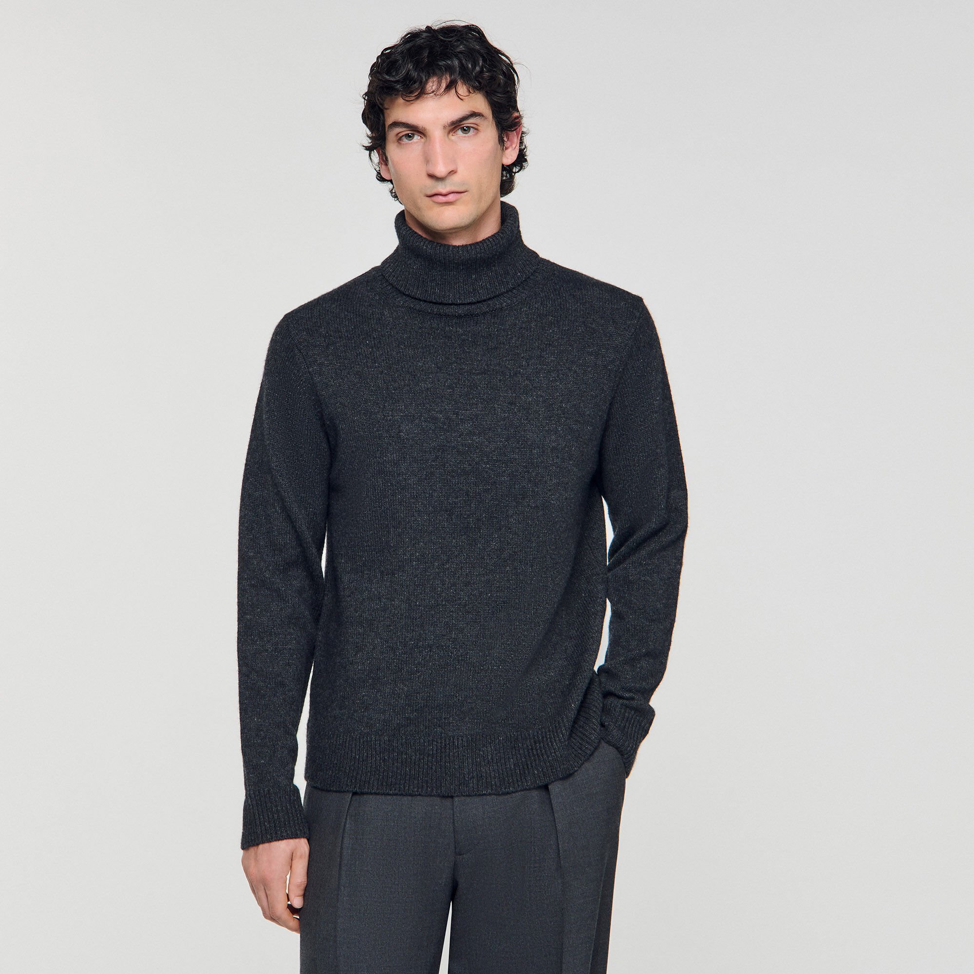 Wool and cashmere turtleneck