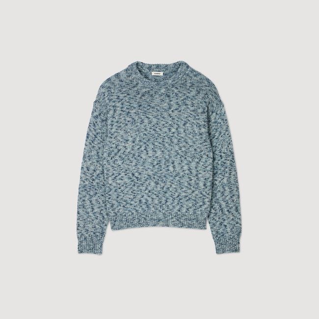 Marled Knit Sweater