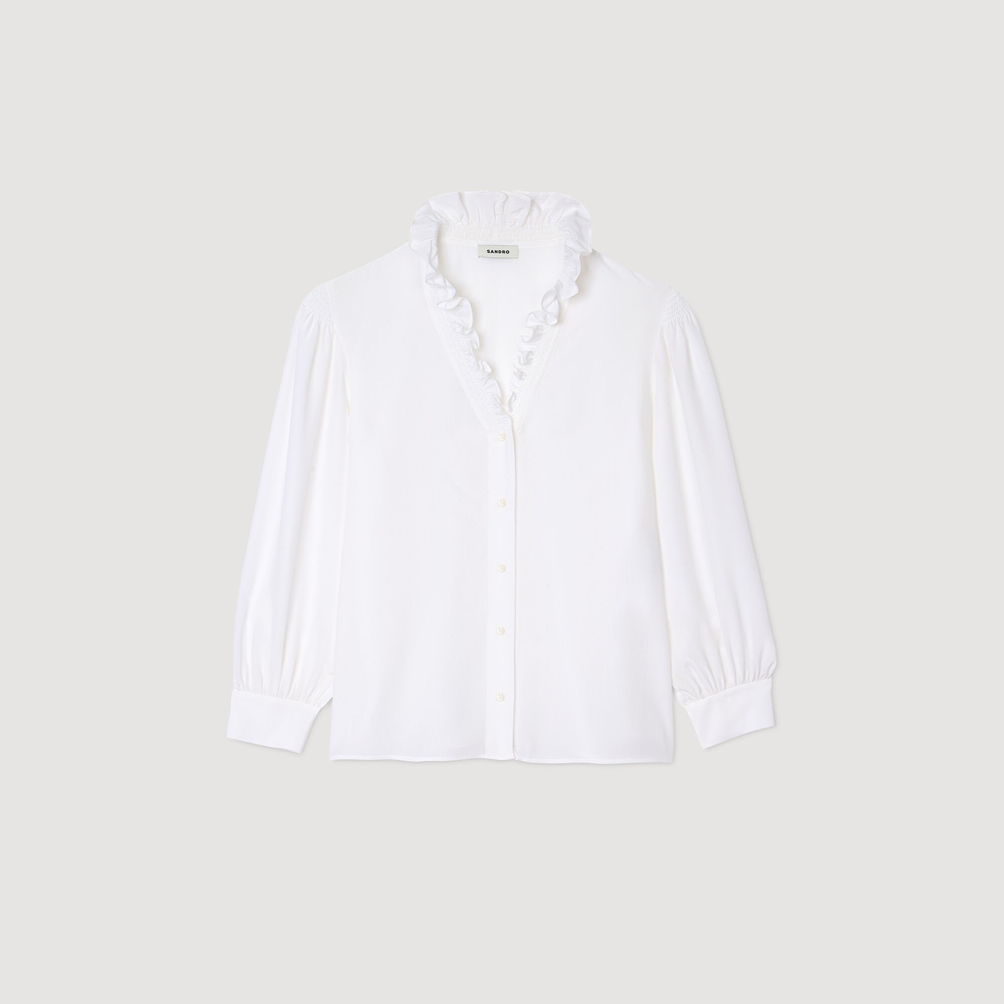 Floaty silk shirt