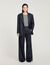 Checked suit trousers