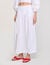 Long poplin skirt