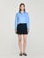 Mini tweed pleated skirt