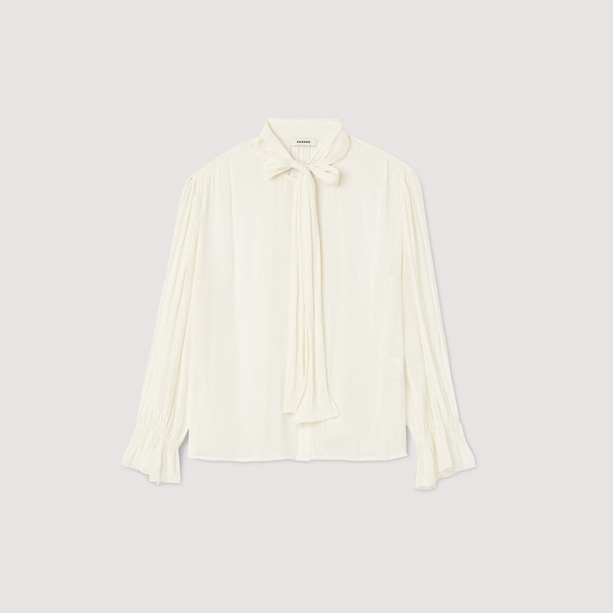 Pussy bow blouse