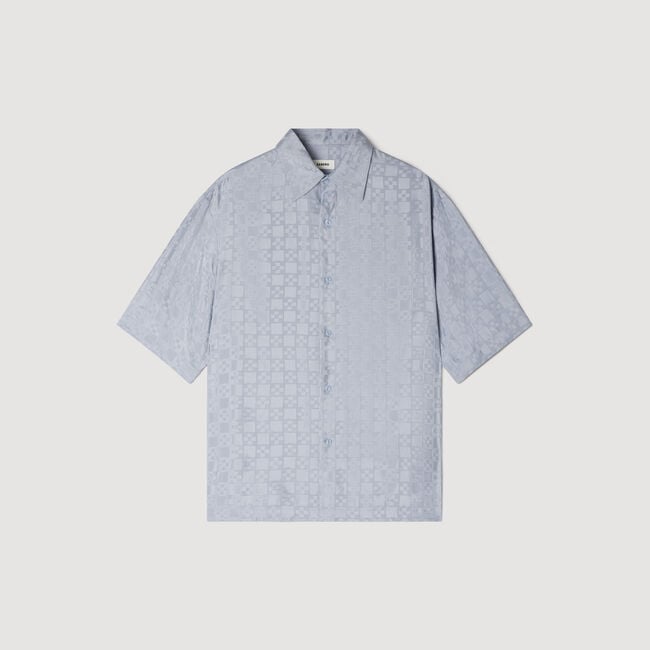 Square Cross loose-fit shirt