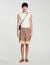 Patterned Flowy Bermuda shorts