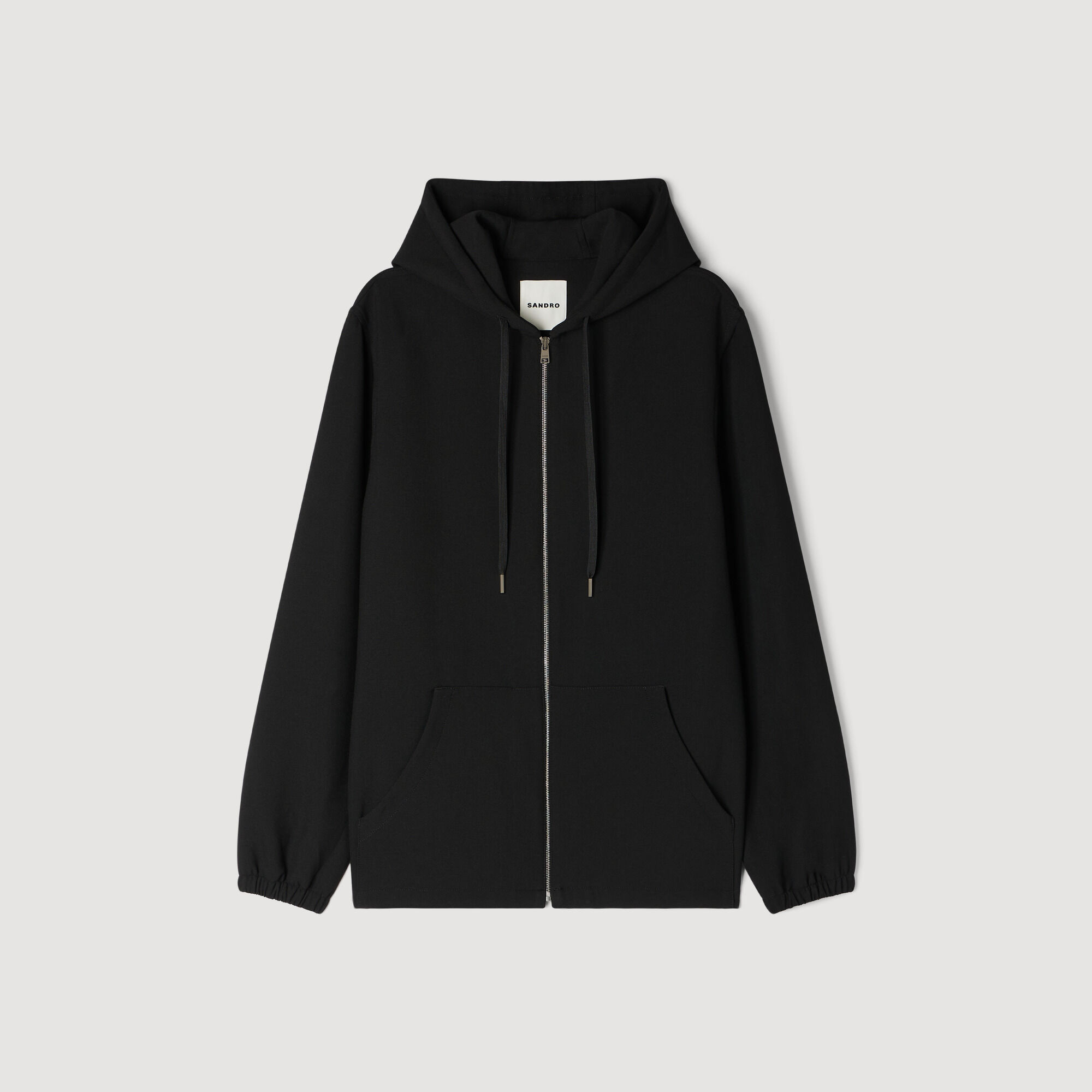 Hooded shirt jacket