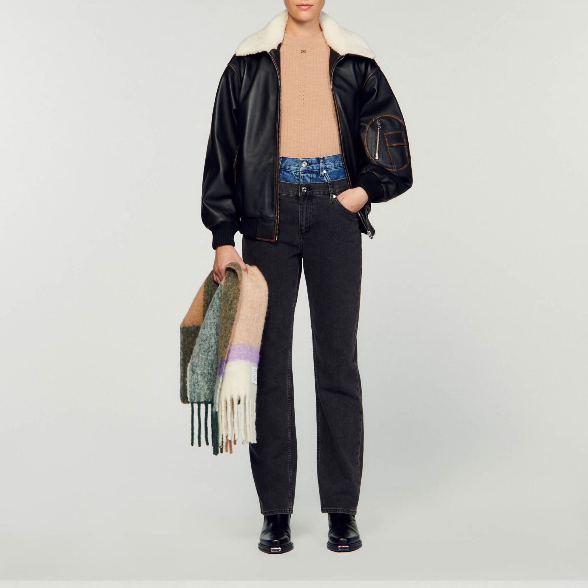 Sandro store jackets sale