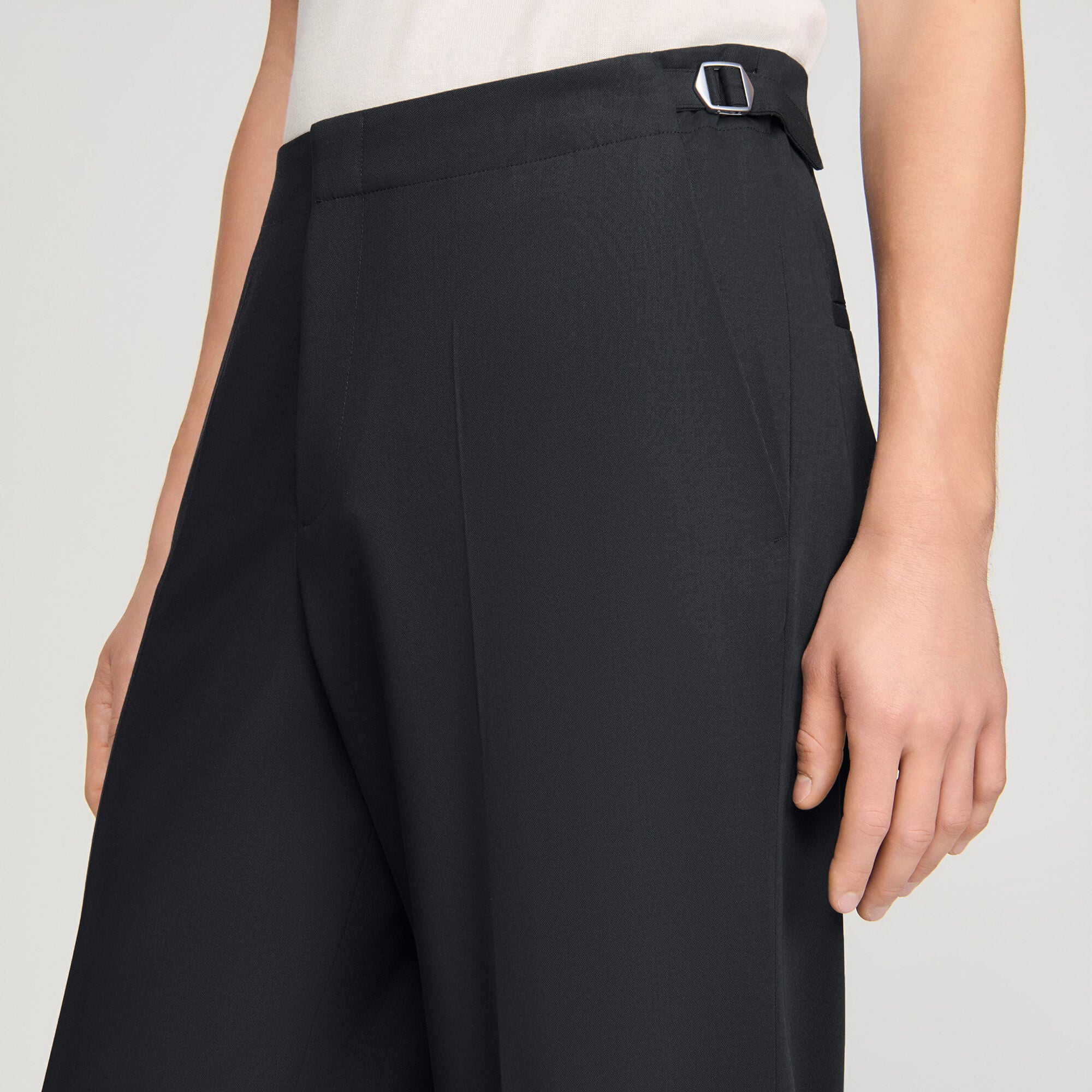 パンツ eaphi WOOL BELTED PANTS (size1) Lemaire Belted Relaxed Pants Asphalt – Neighbour