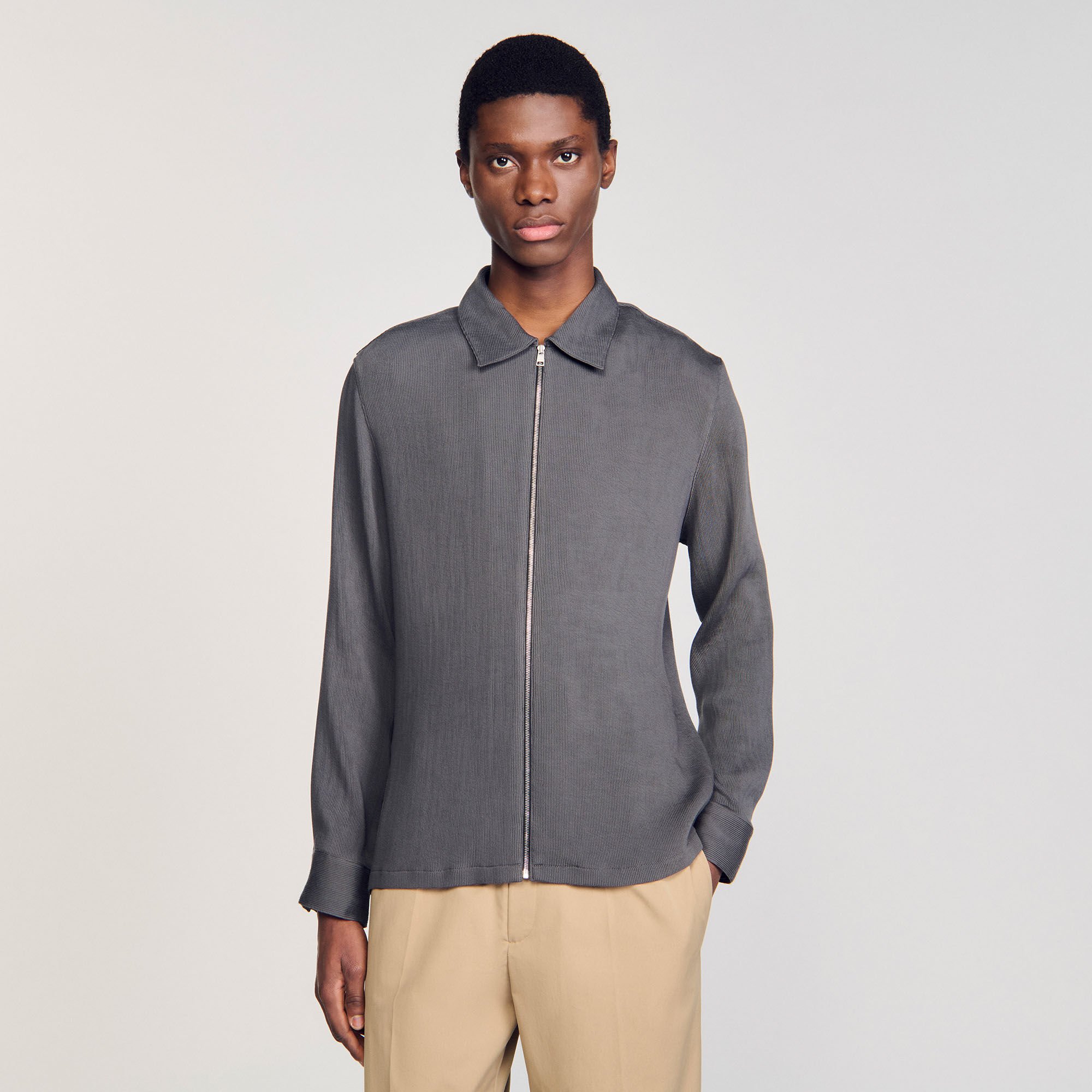 Pleated shirt