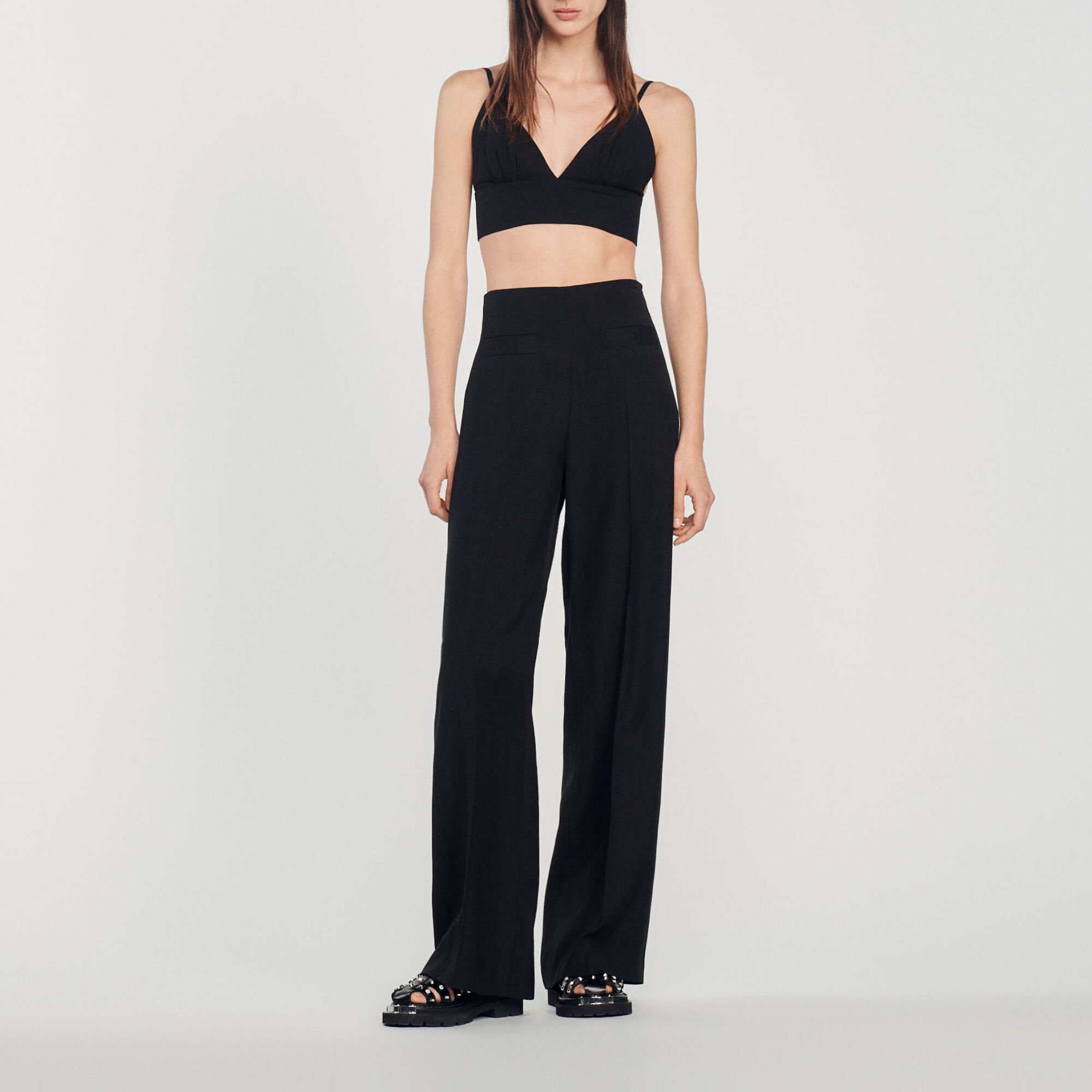 Wide-leg pants