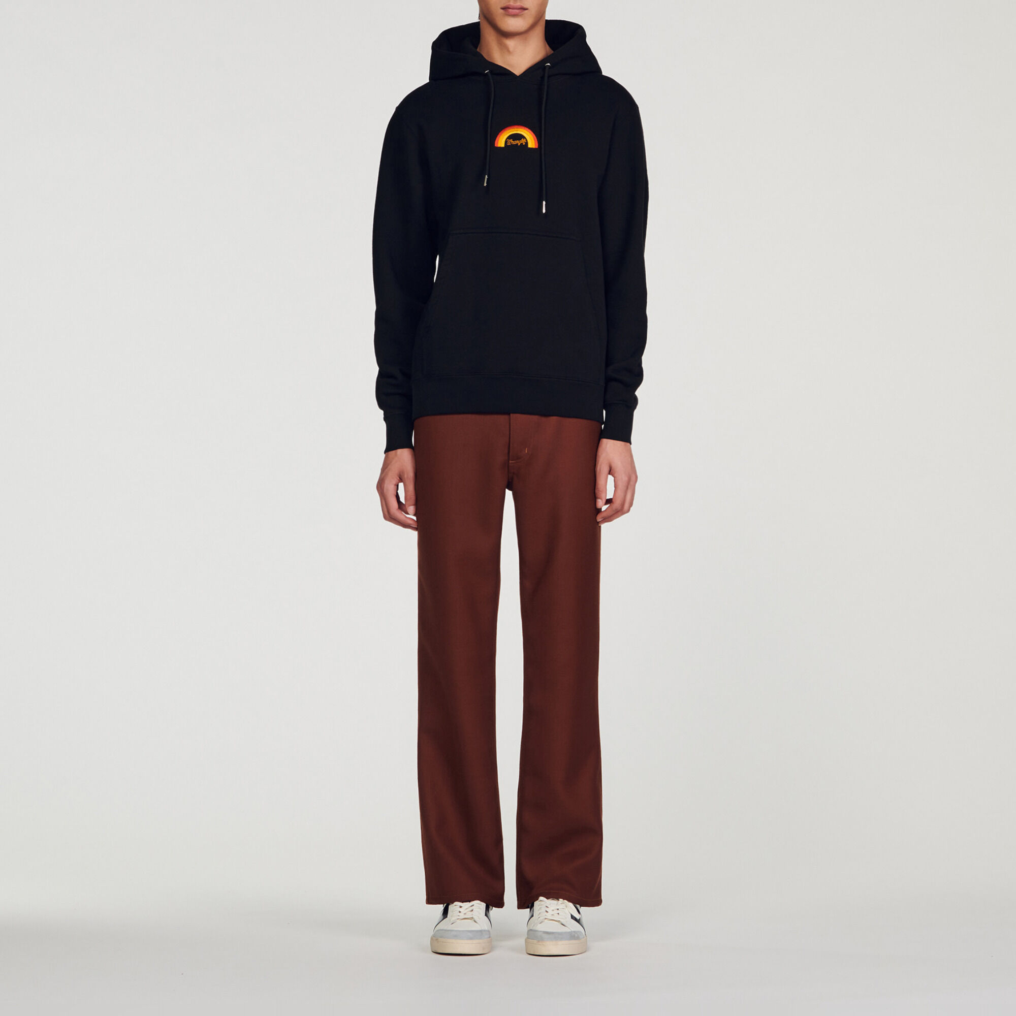 Fleece hoodie SANDROxWRANGLER