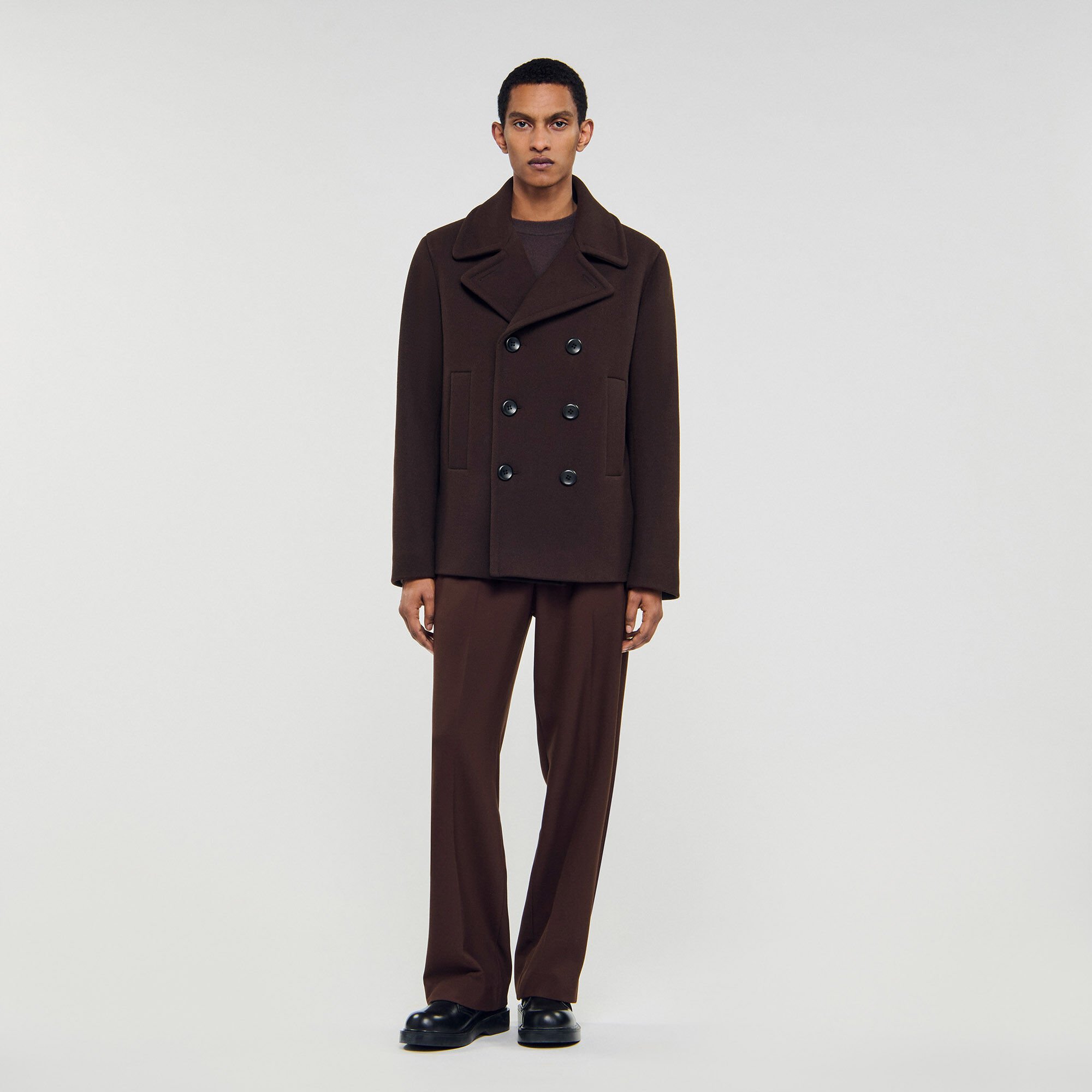 Wool pea coat