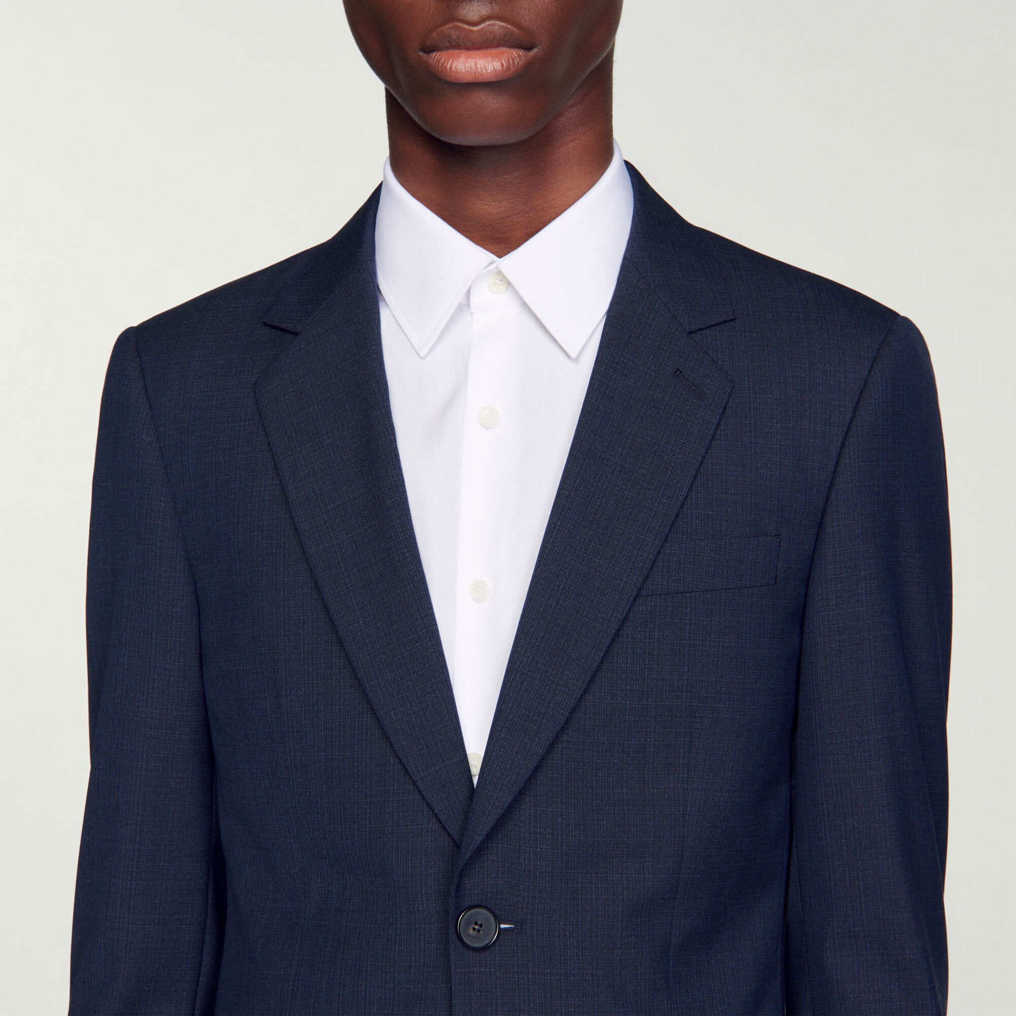 Wool suit jacket