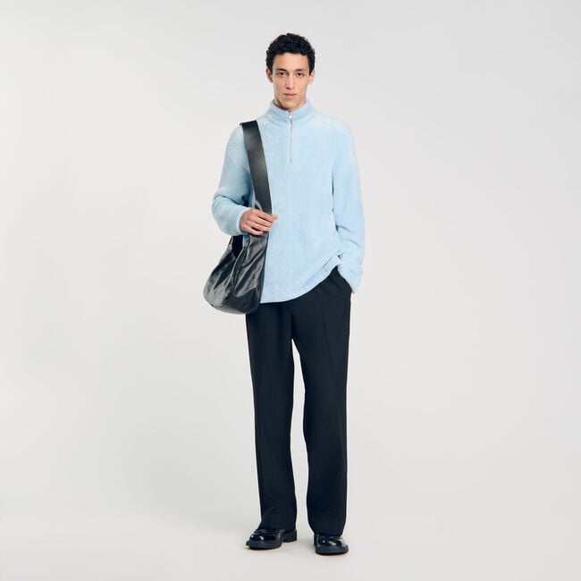 Terry Fleece Sweater