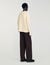 Honeycomb stitch wool sweater