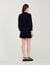 Short dress with ruffles