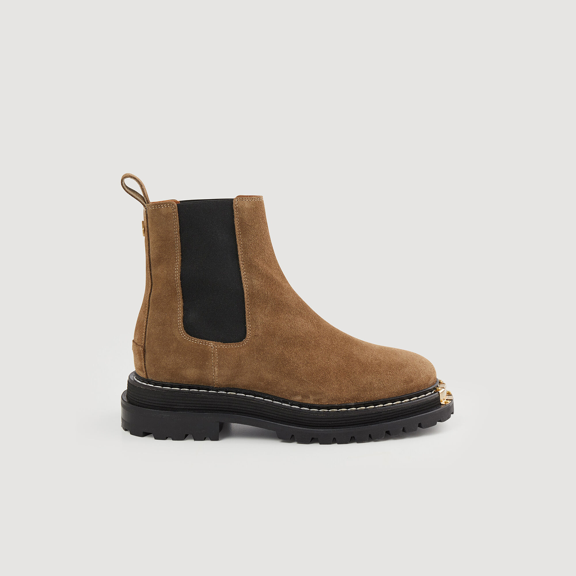 Sandro boots sale clearance