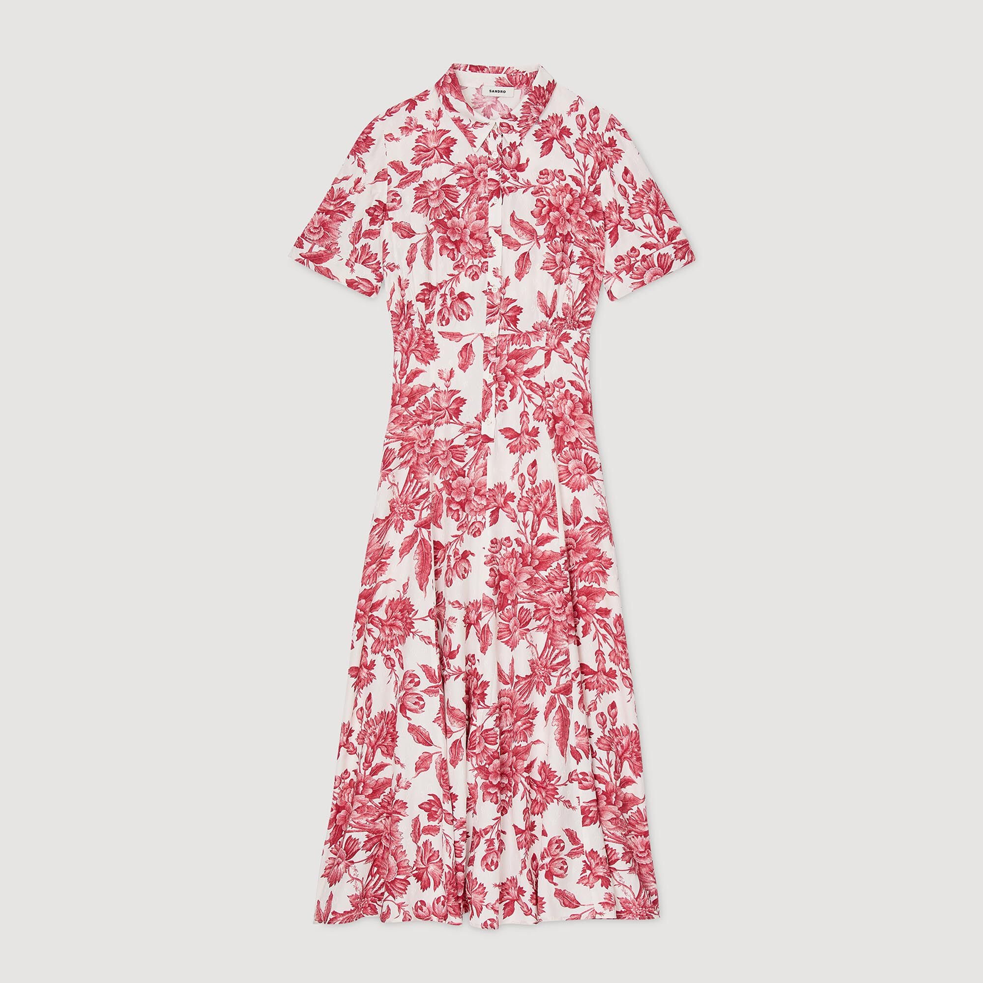 Floral patterned maxi dress