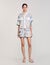 Spiral-motif silk shirt