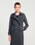Rhinestone trench coat