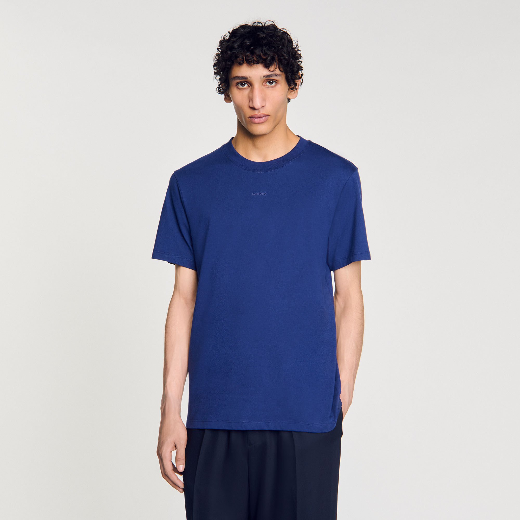 Cotton T-shirt with logo