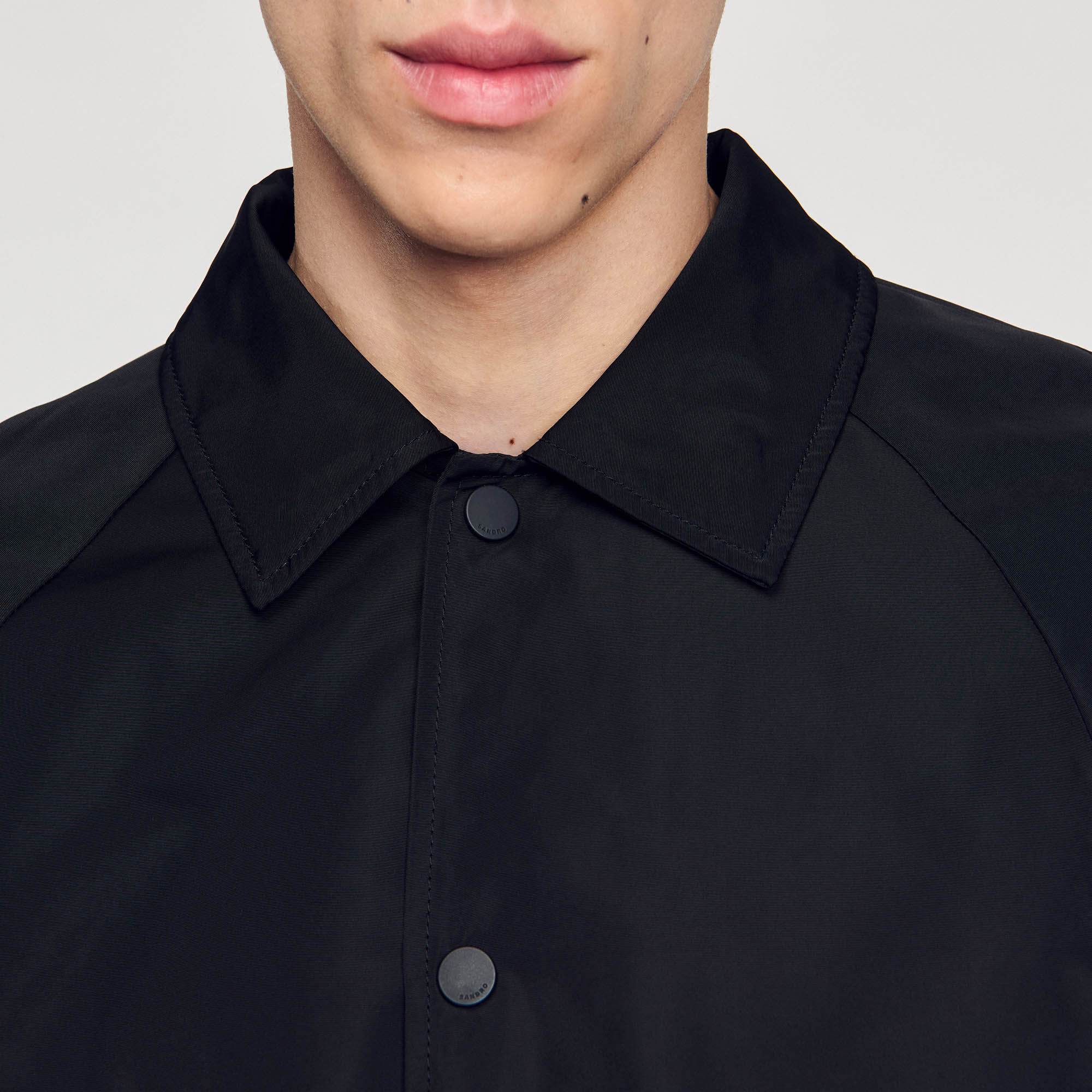 Technical fabric jacket