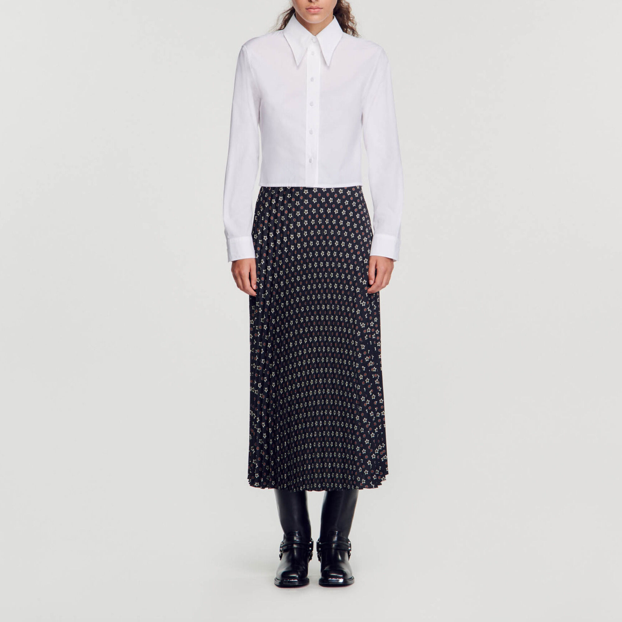 Cropped shirt
