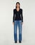 Cardigan in certified viscose