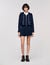 Technical hooded jacket