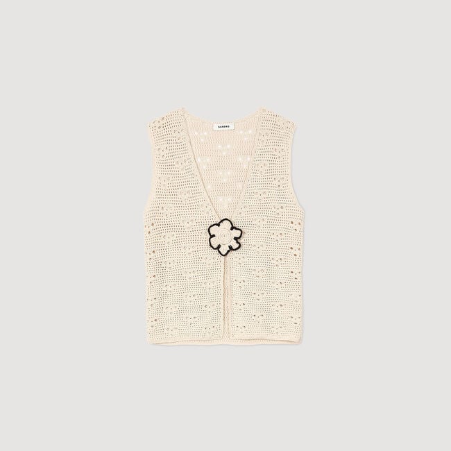 Crochet vest