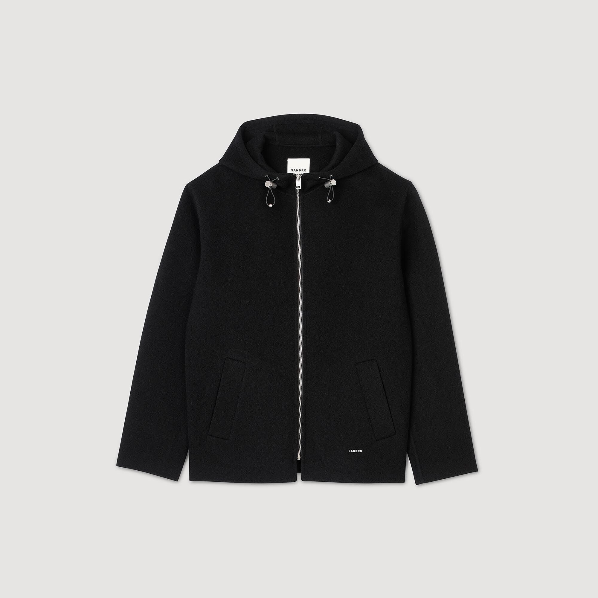 Hooded windbreaker