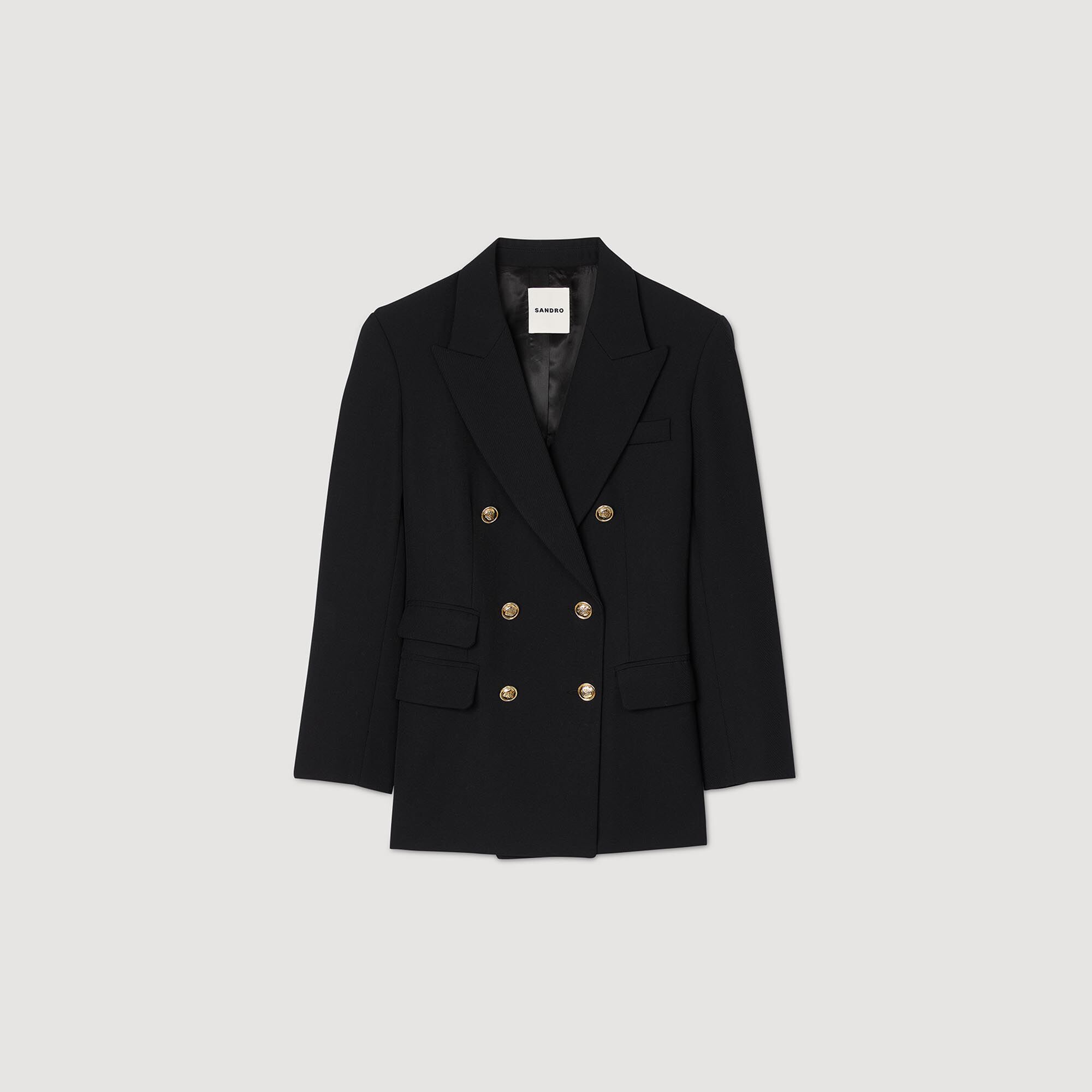Double-breasted suit jacket