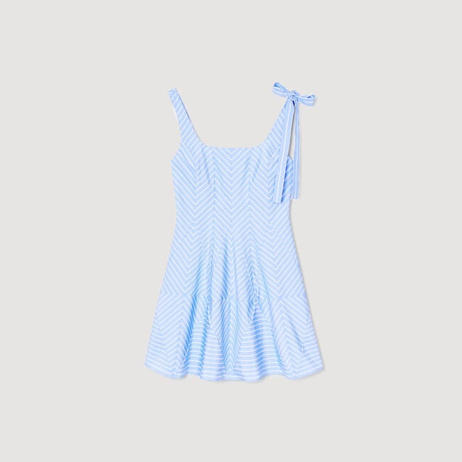 Mini striped dress