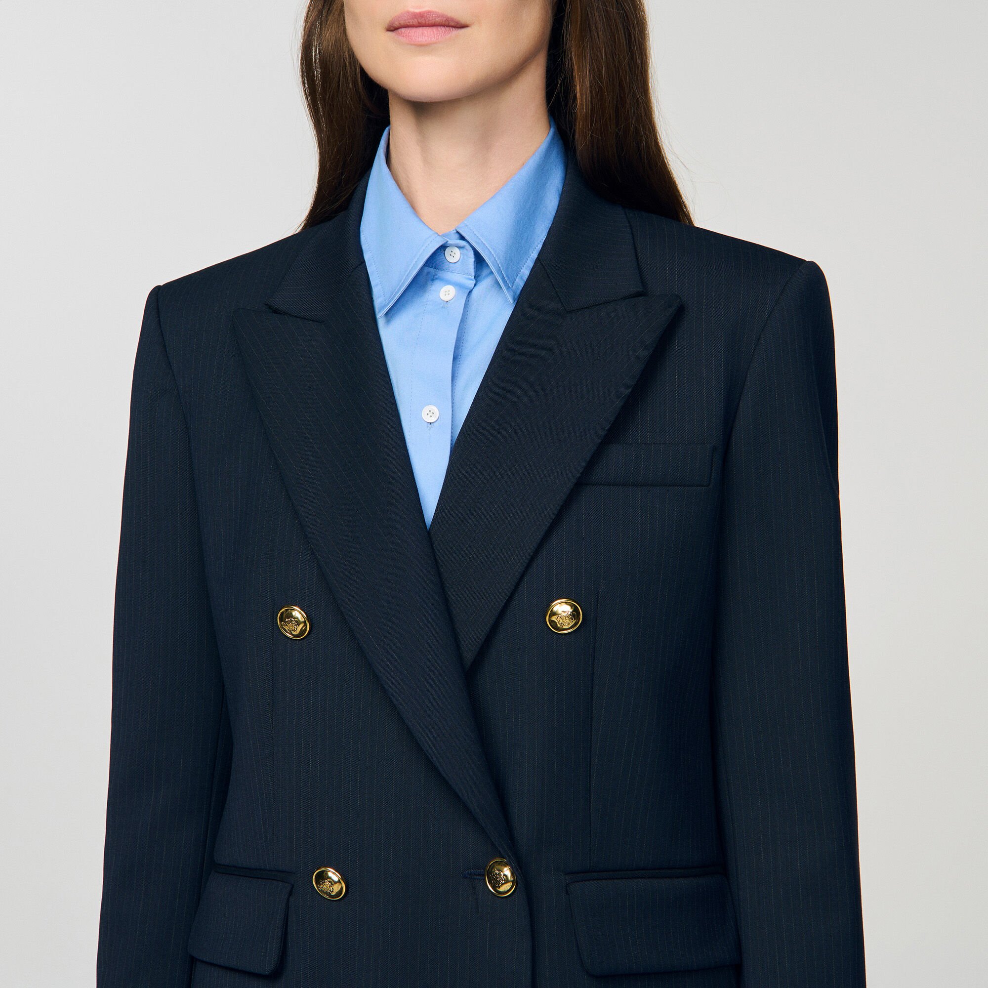 Pinstripe jacket