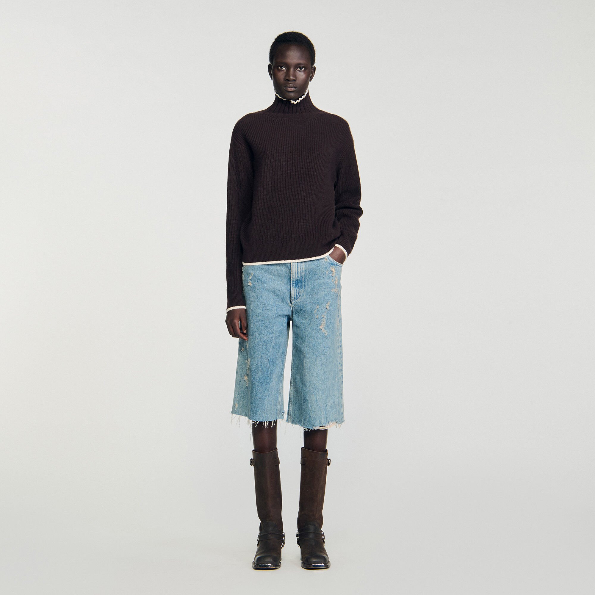 Turtleneck sweater