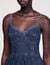 Midi denim dress
