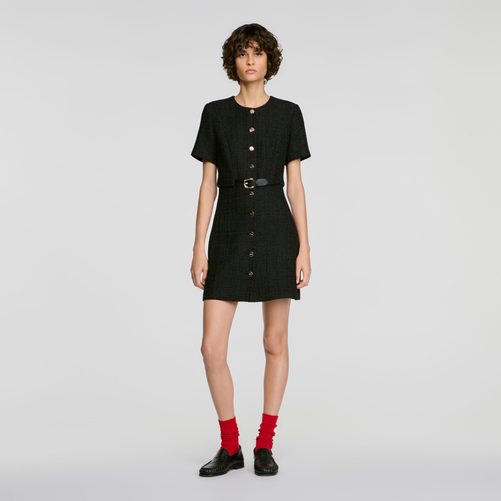 SANDRO ミニワンピース Mini Dresses | Women | Sandro-paris.com
