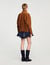 Oversized suede jacket