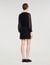 Long-sleeved mini dress