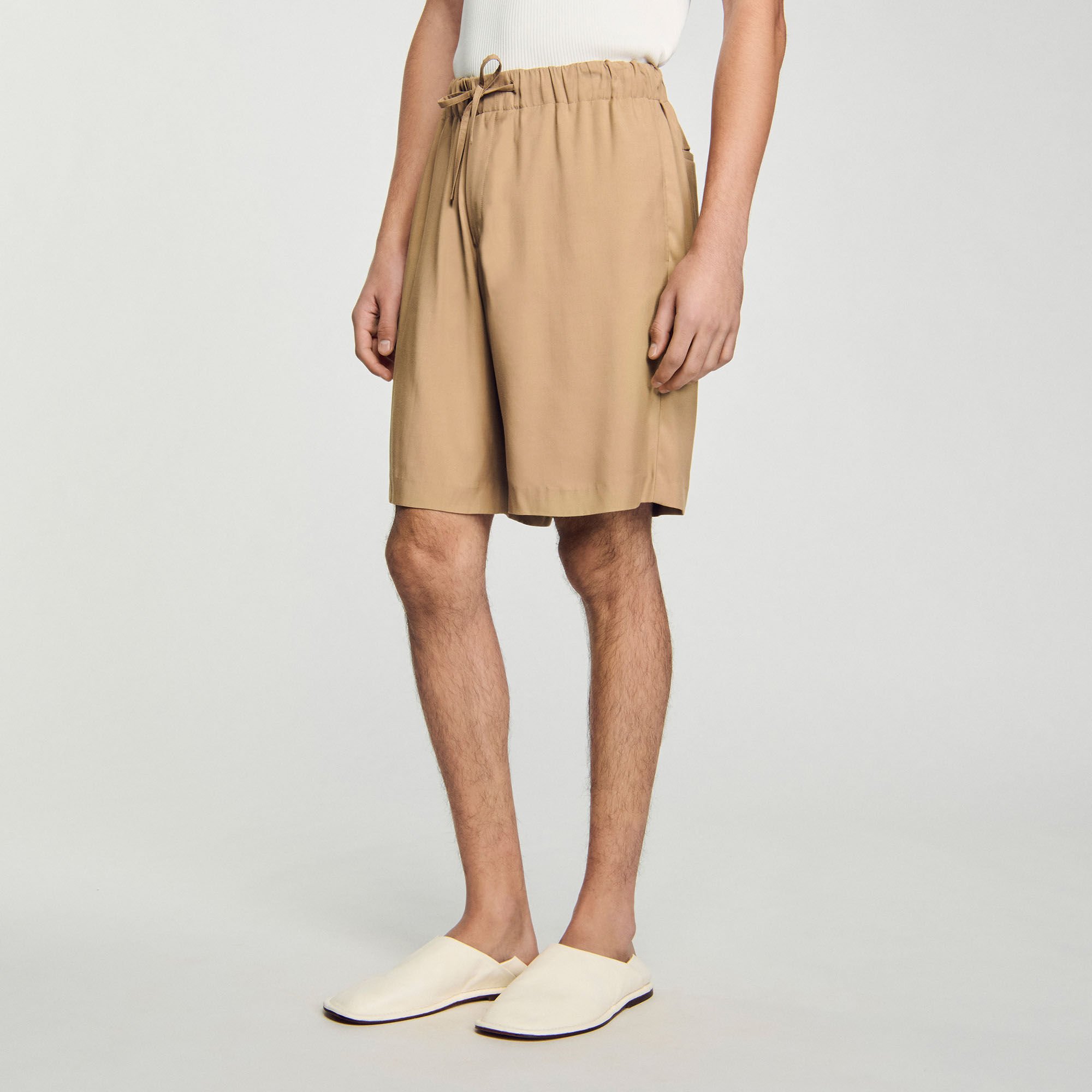 Flowy Bermuda shorts