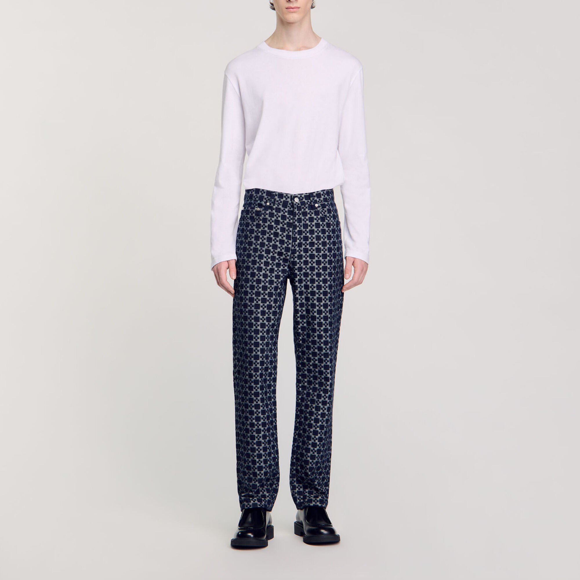 Square Cross straight-leg jeans