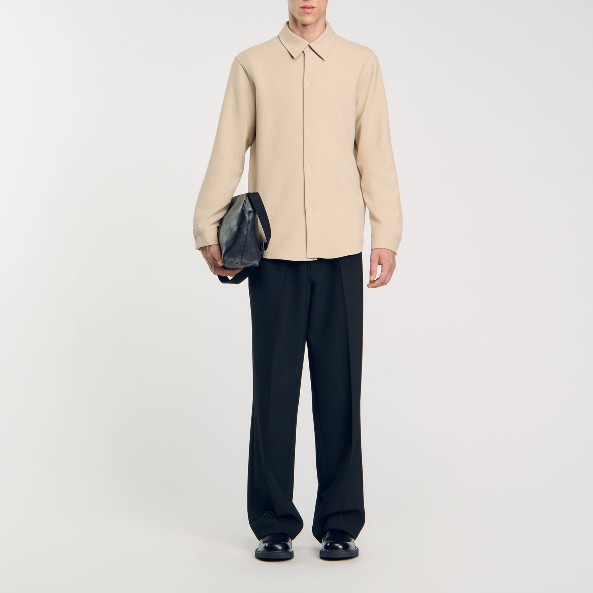 Long-sleeved jersey shirt