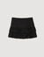 Mini ruffled skirt